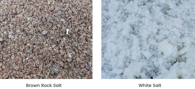 Do I need Brown Salt or White Salt for the Winter Weather?