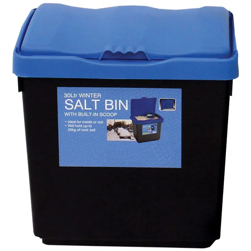 Winter Salt Bin With Built In Scoop