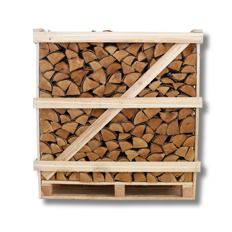 Hardwood Kiln Dried Firewood Crate 1m3 (1.6m3 loose)