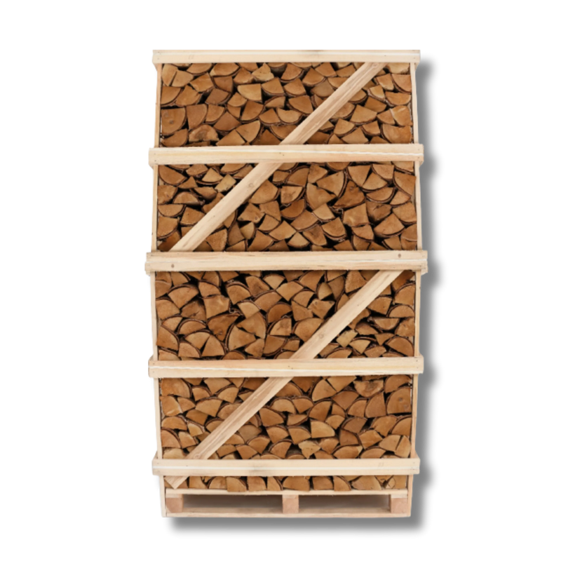 Hardwood Kiln Dried Firewood Crate 2m3