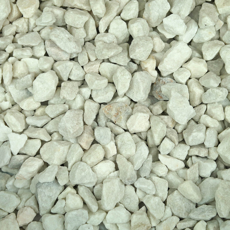 Polar White Chippings 20mm - Loads of Stone