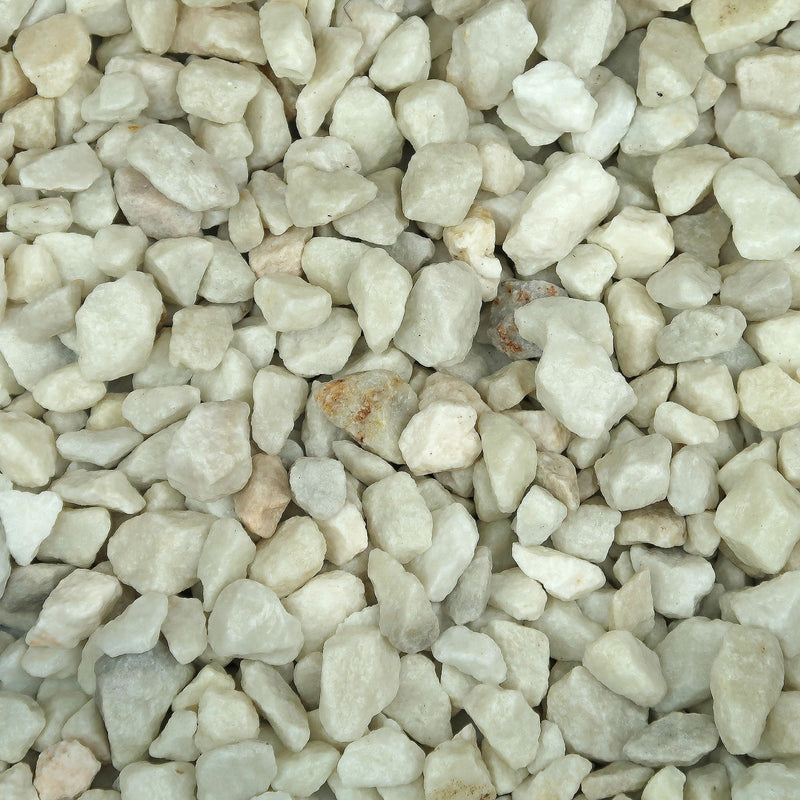 Polar White Chippings 20mm - Loads of Stone