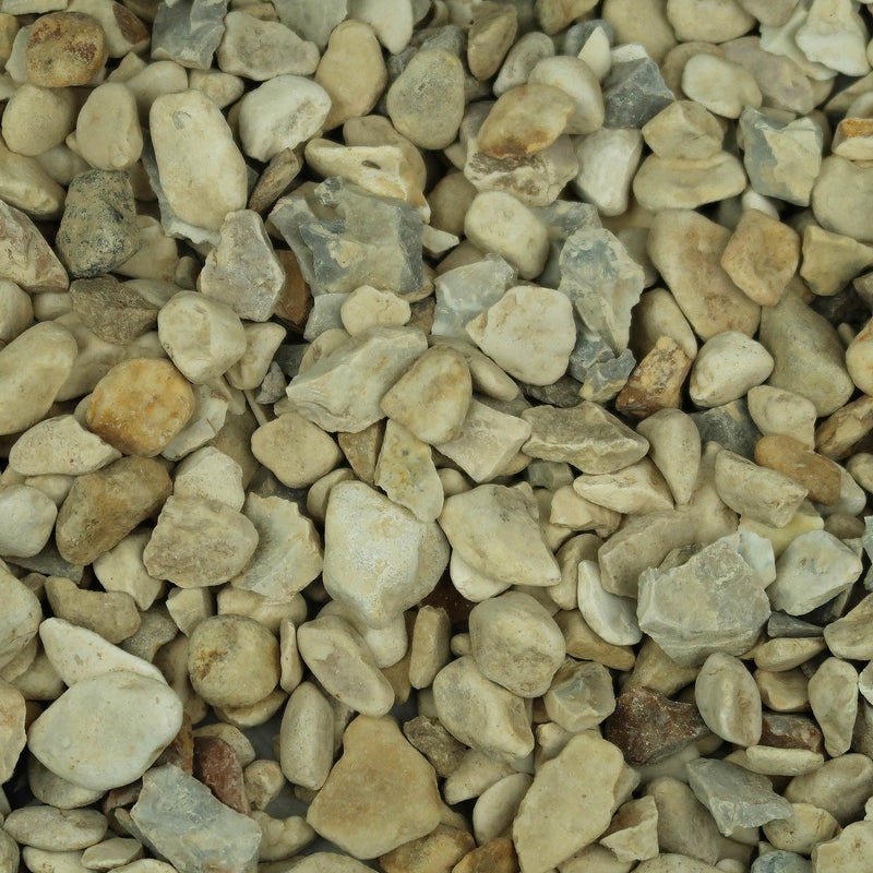 Yorkshire Cream Gravel 20mm - Loads of Stone